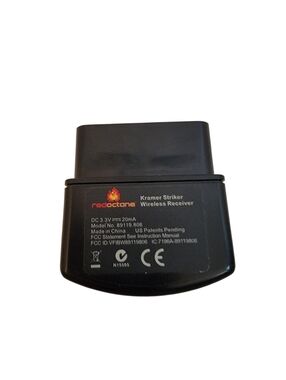 PS2 Guitar Hero Kramer Striker Dongle Wireless Receiver Tested